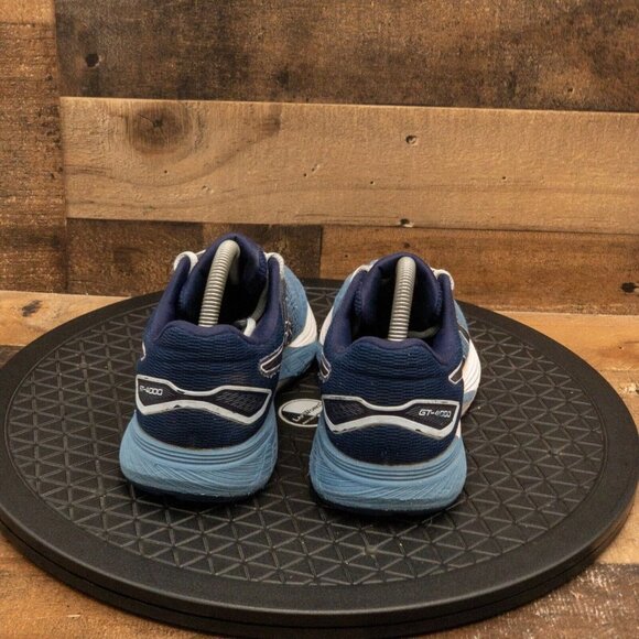 ASICS GT 4000-2 WOMENS ATHLETIC SHOES RUNNING WALKING GYM LOW BLUE SIZE 8 - Picture 7 of 9